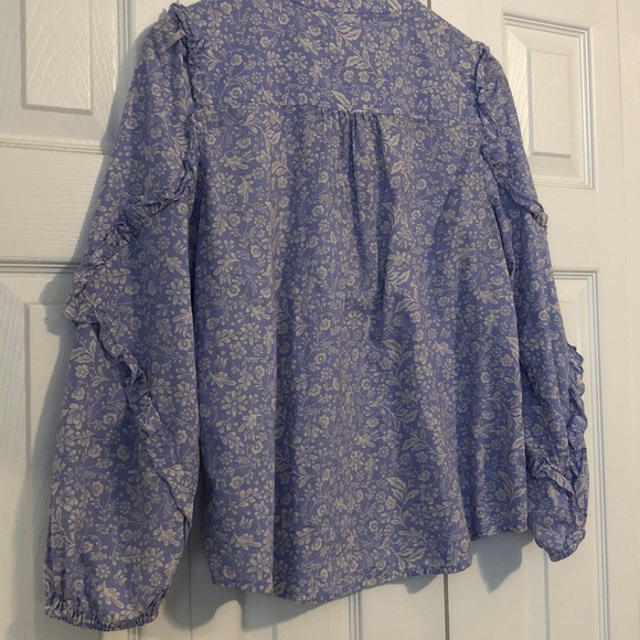 J. Crew Ruffled Top - Picture 2 of 6